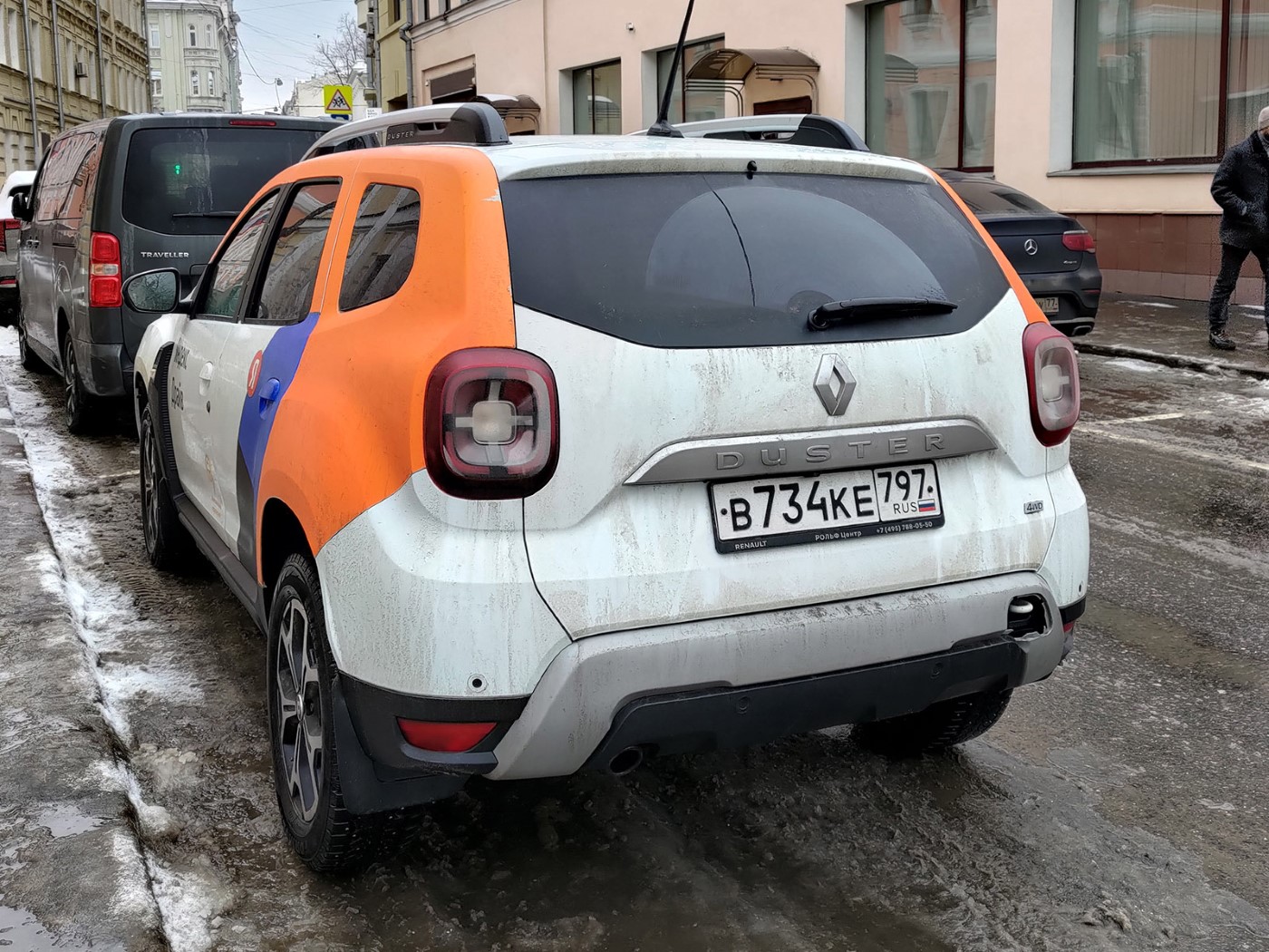 Москва, Renault Duster № В 734 КЕ 797