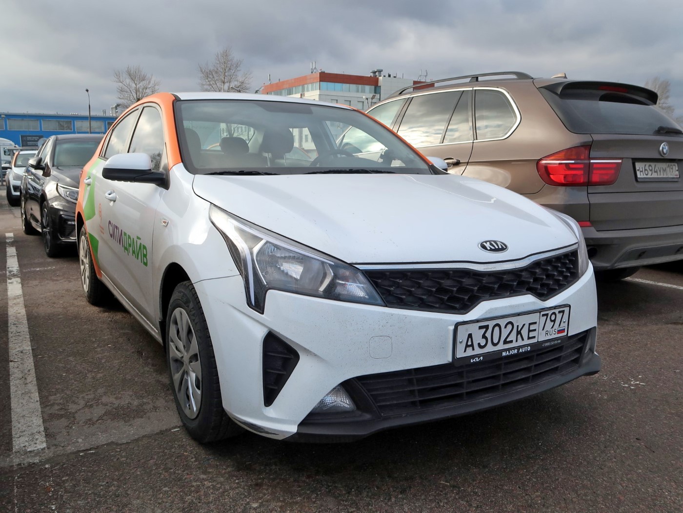 Москва, KIA Rio № А 302 КЕ 797