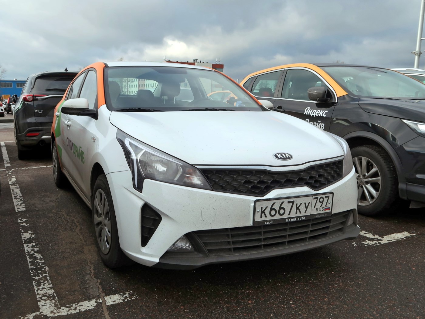 Москва, KIA Rio № К 667 КУ 797