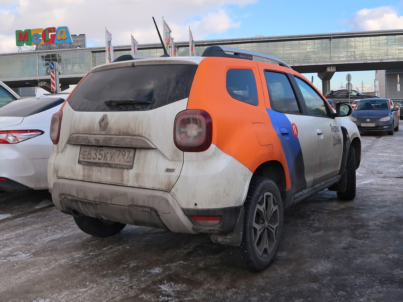 Москва, Renault Duster № Е 635 КУ 797