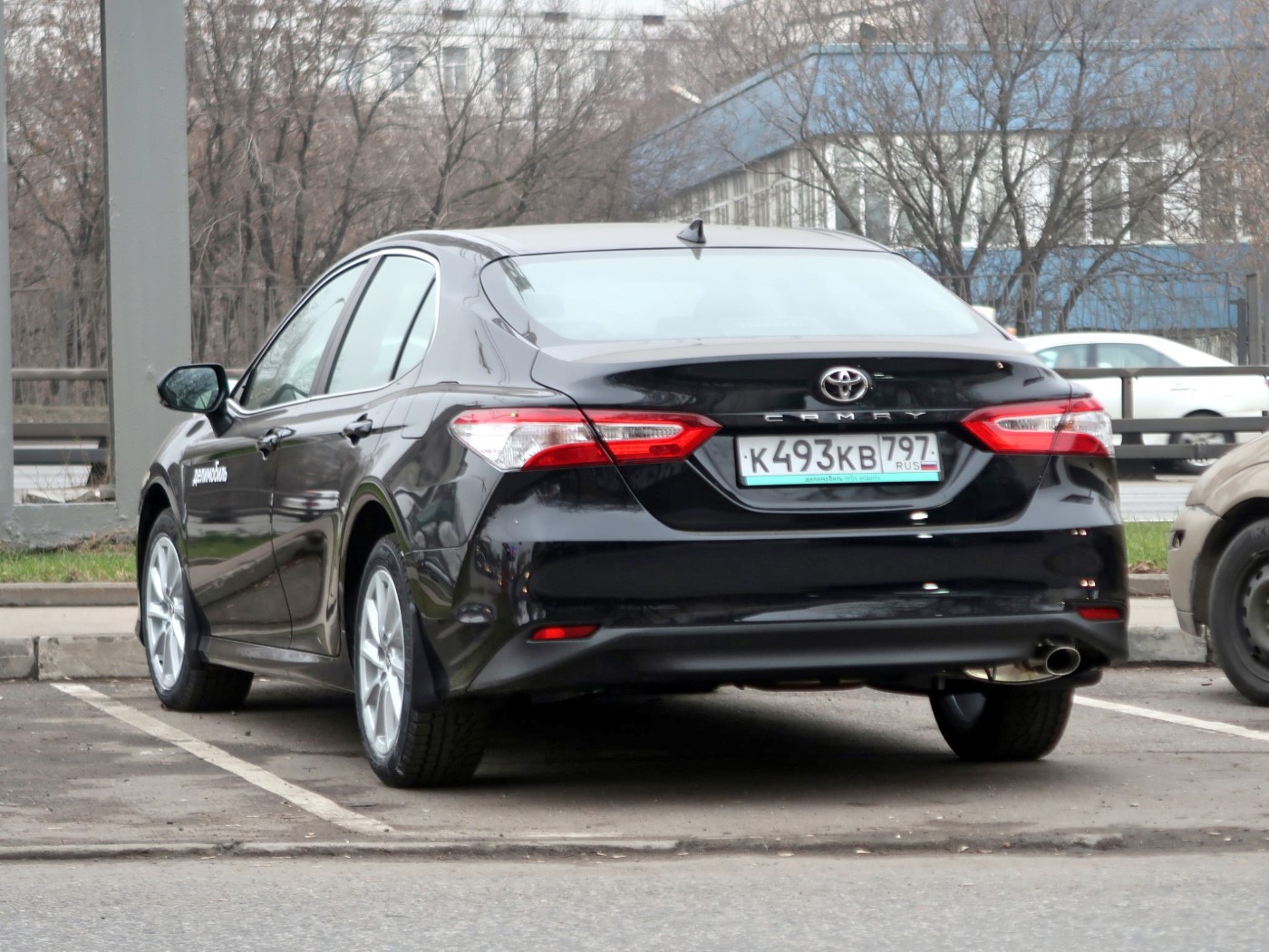 Москва, Toyota Camry № К 493 КВ 797