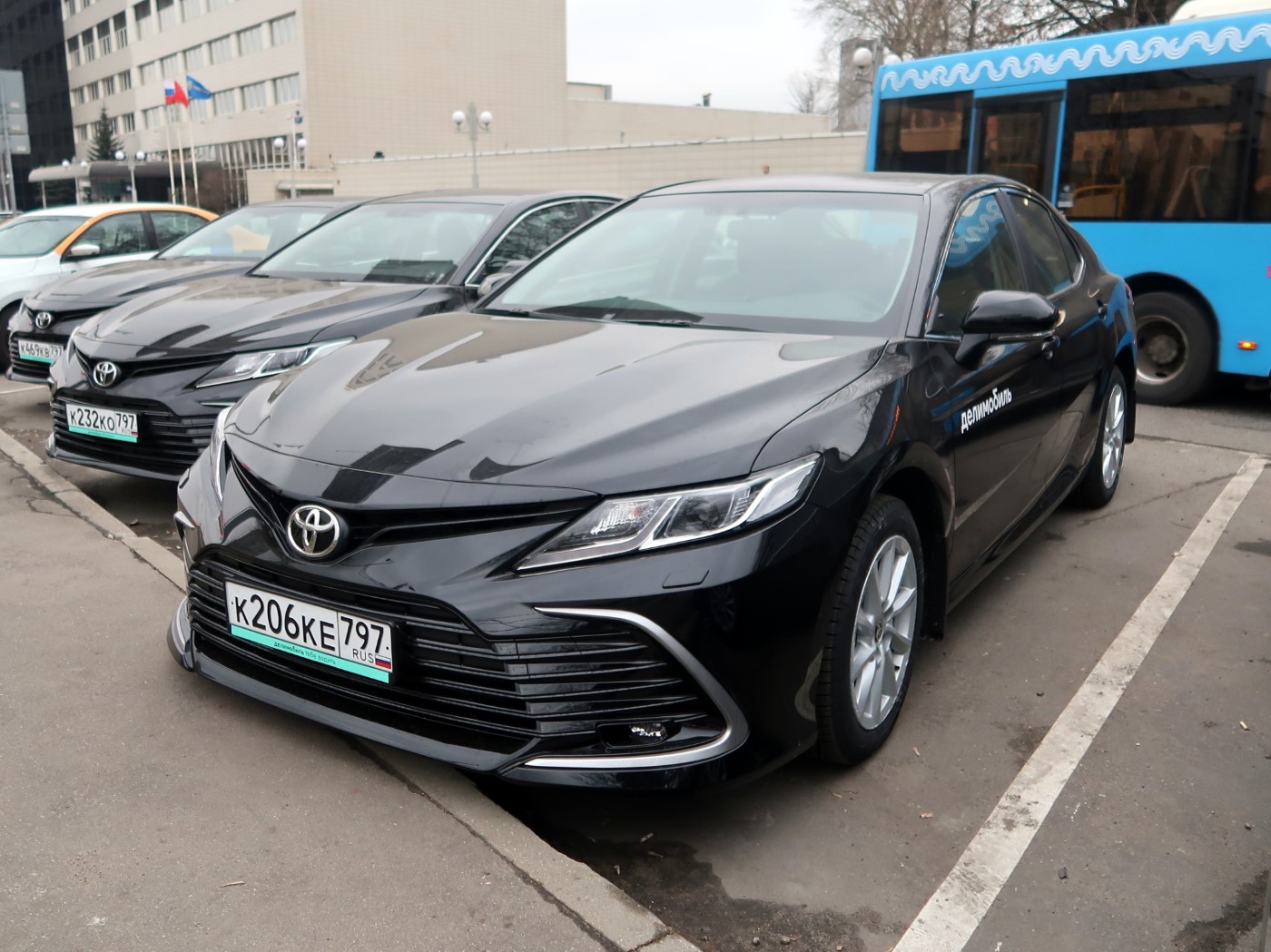 Москва, Toyota Camry № К 206 КЕ 797