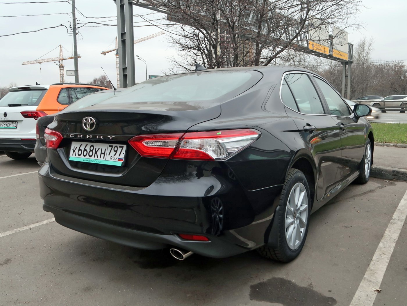 Москва, Toyota Camry № К 668 КН 797