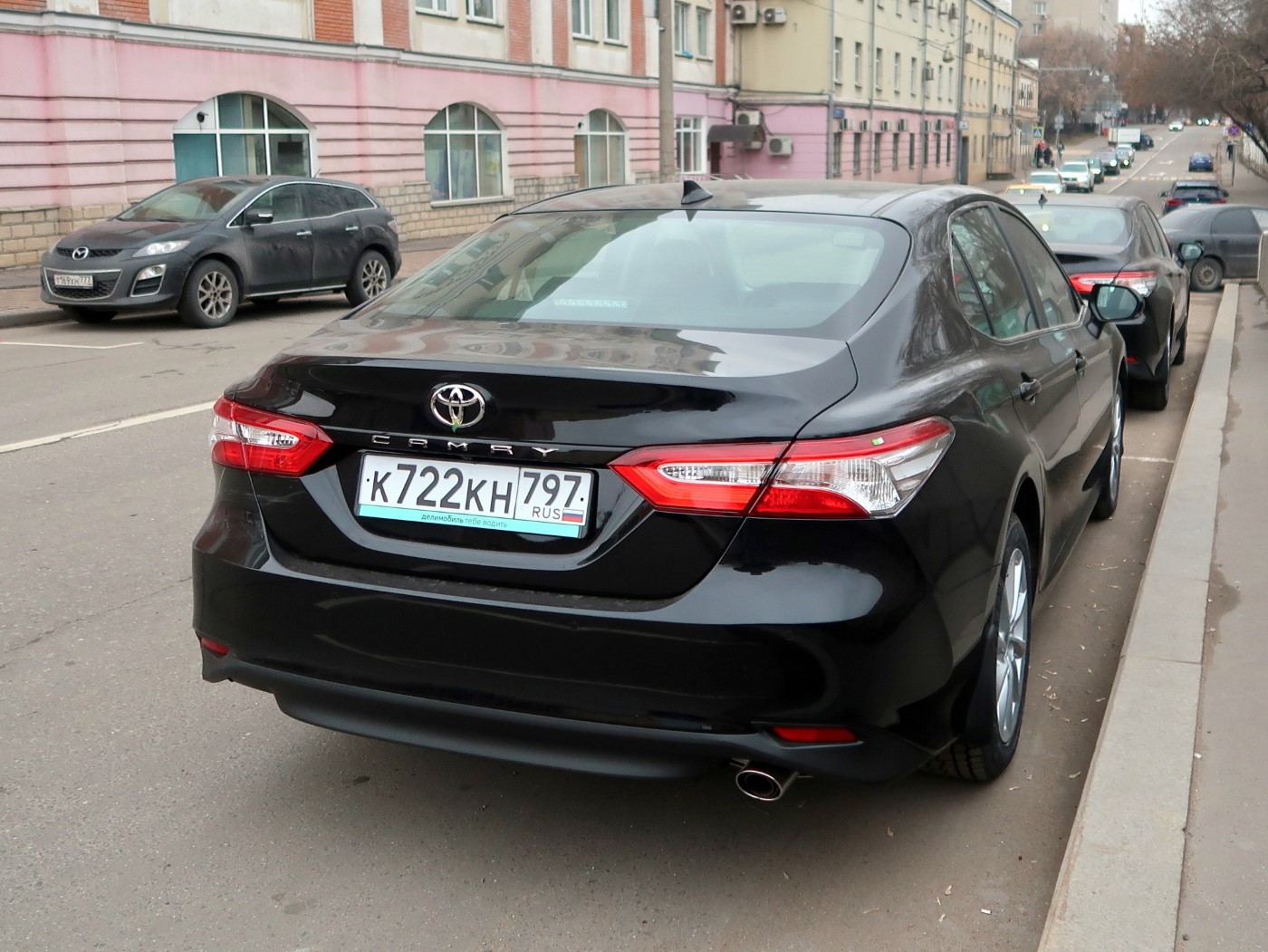 Москва, Toyota Camry № К 722 КН 797