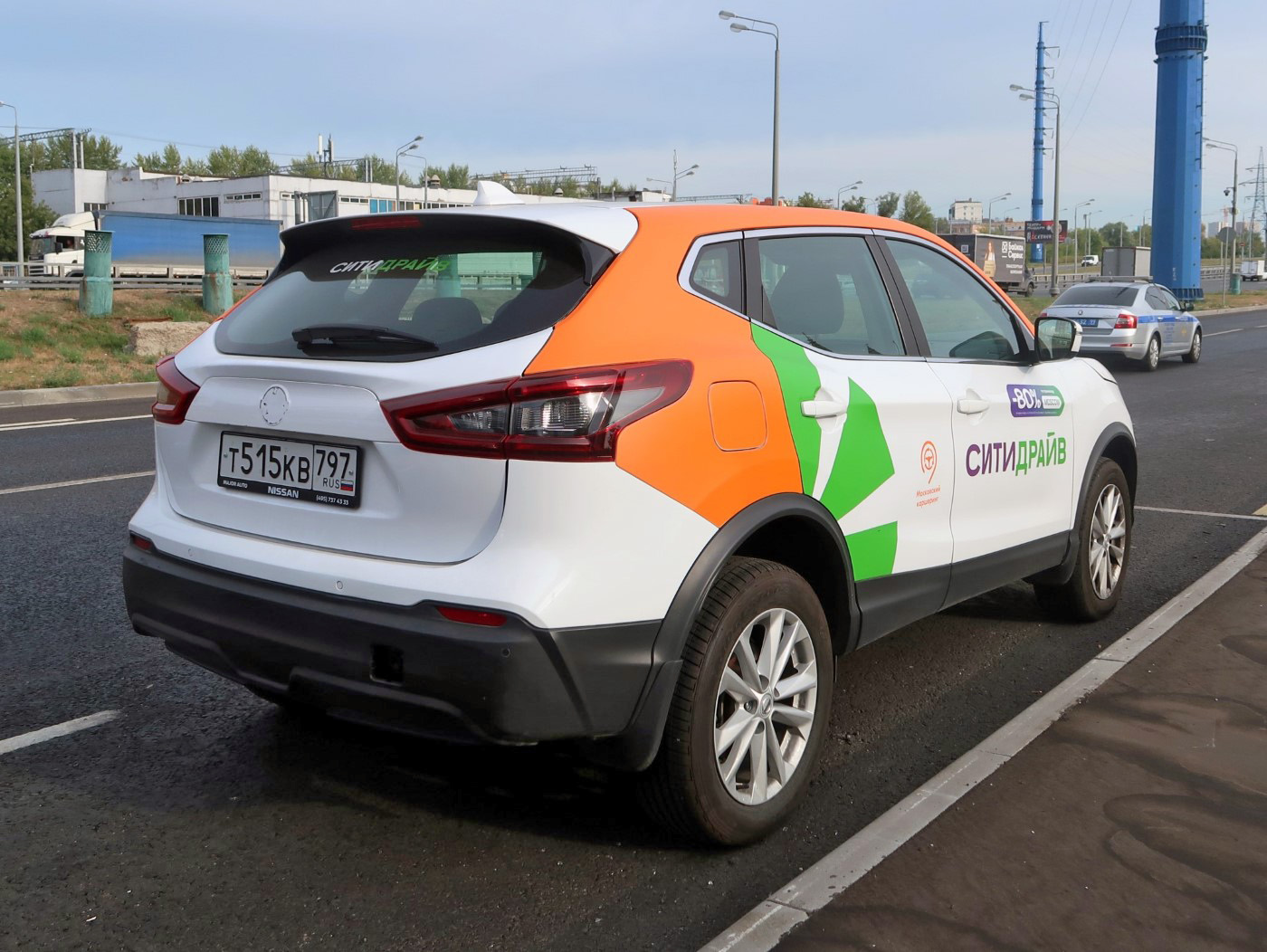 Москва, Nissan Qashqai № Т 515 КВ 797