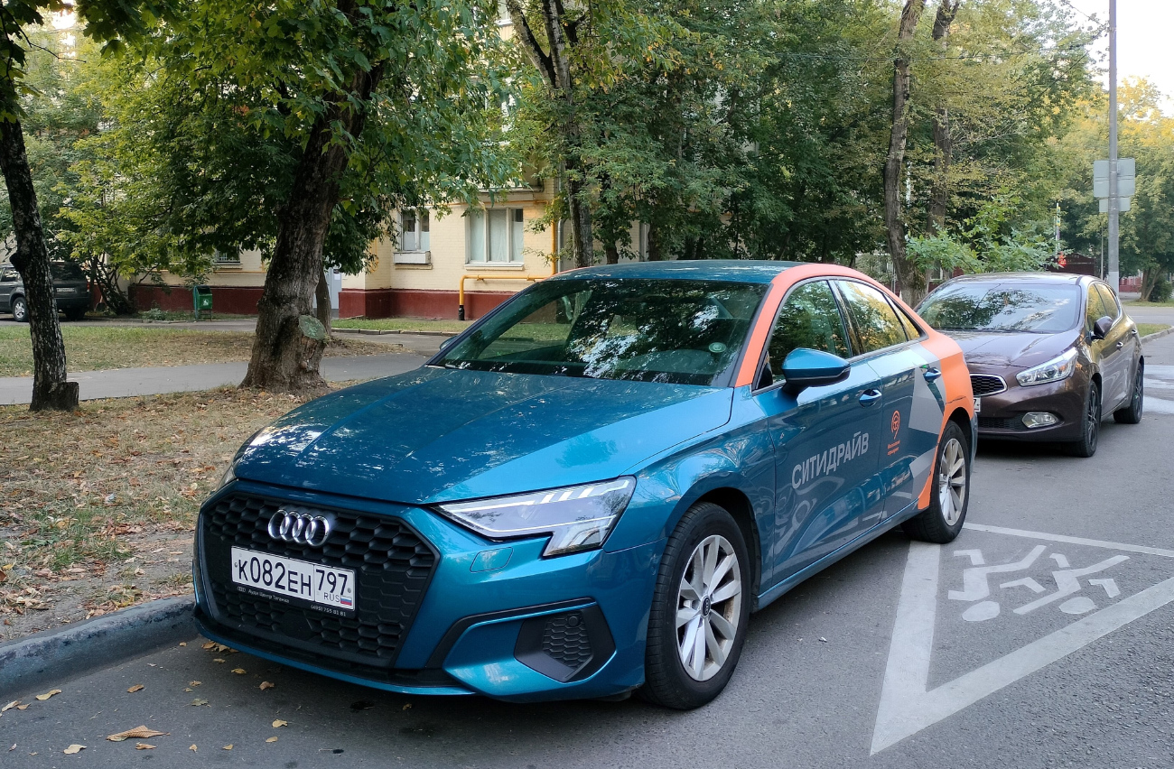 Москва, Audi A3 № К 082 ЕН 797
