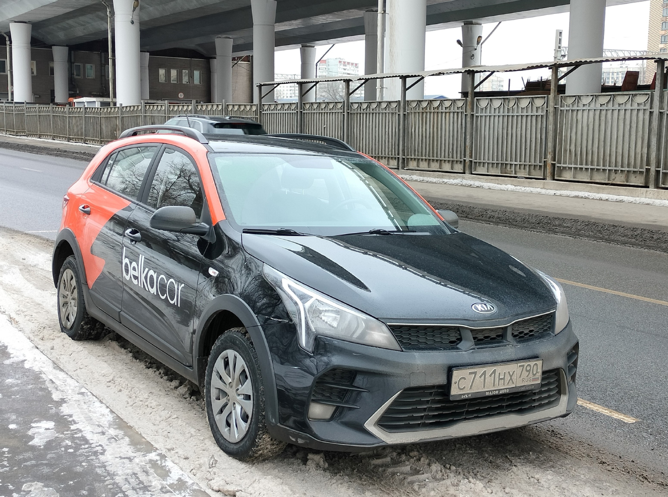 Москва, KIA Rio № С 711 НХ 790