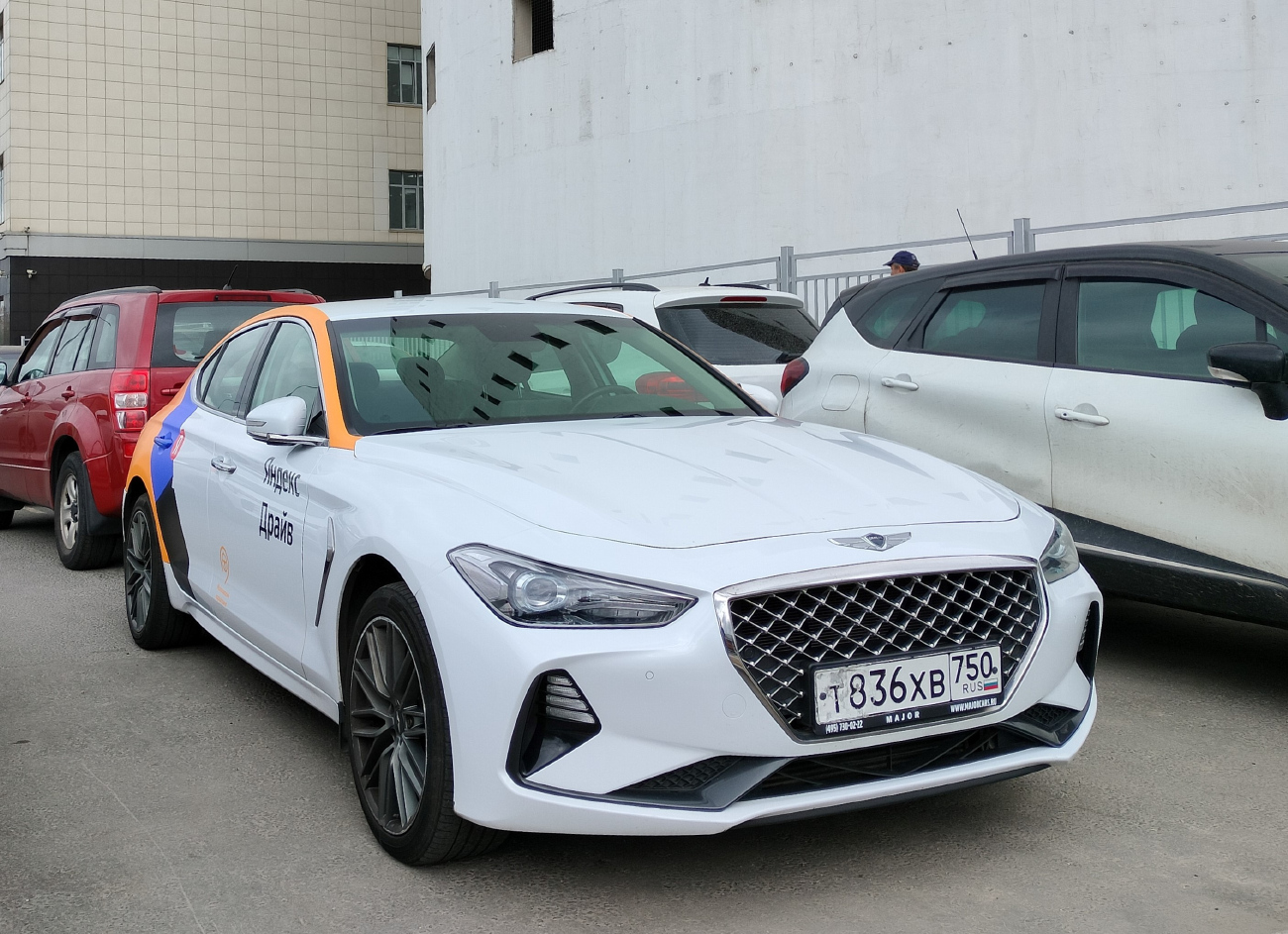 Москва, Genesis G70 № Т 836 ХВ 750
