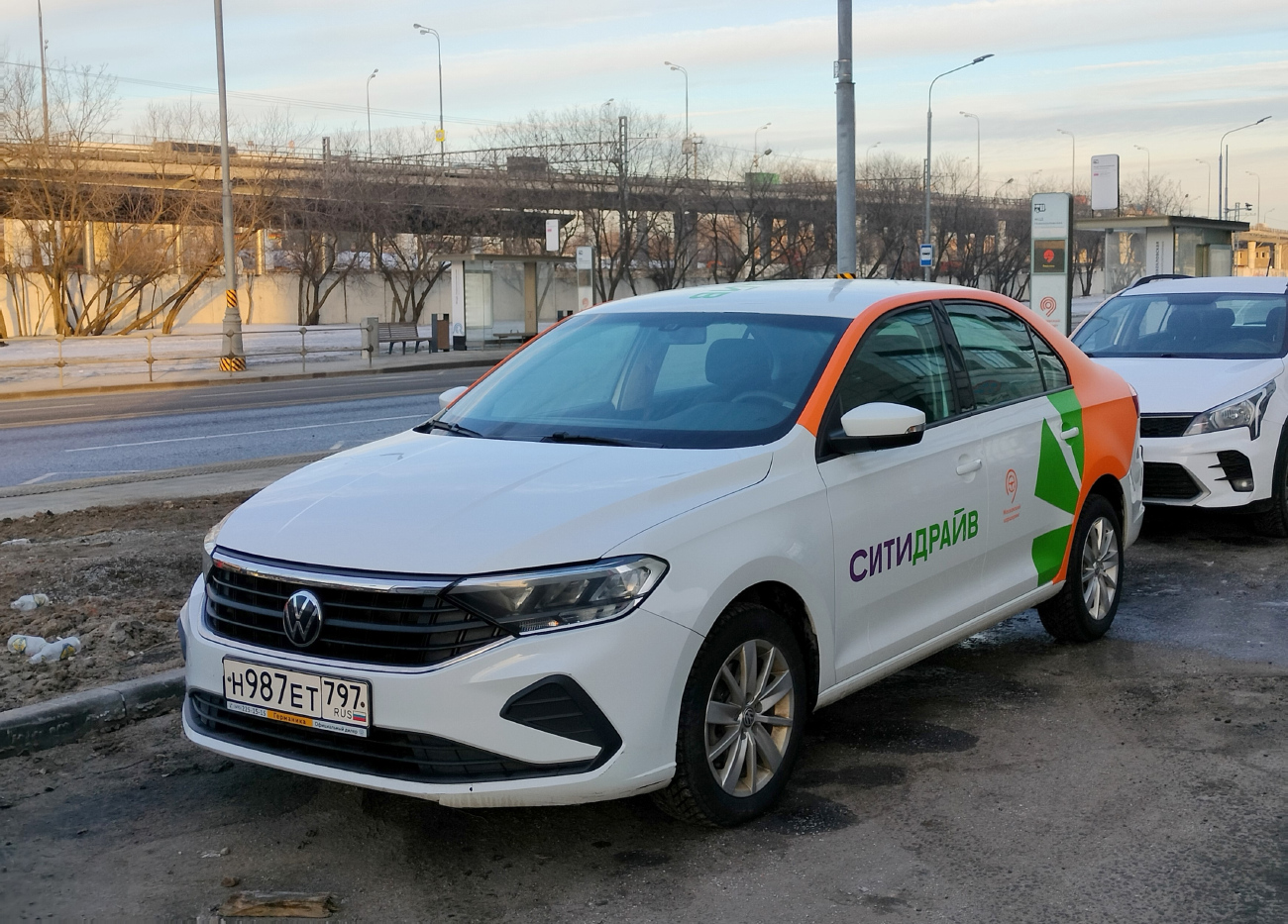 Москва, Volkswagen Polo № Н 987 ЕТ 797