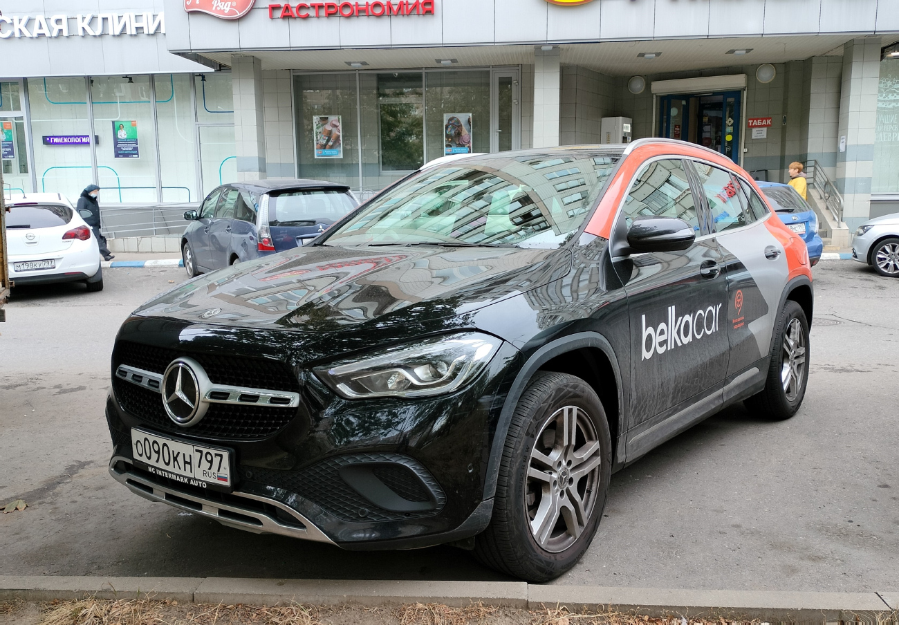 Москва, Mercedes-Benz GLA-Klasse № О 090 КН 797