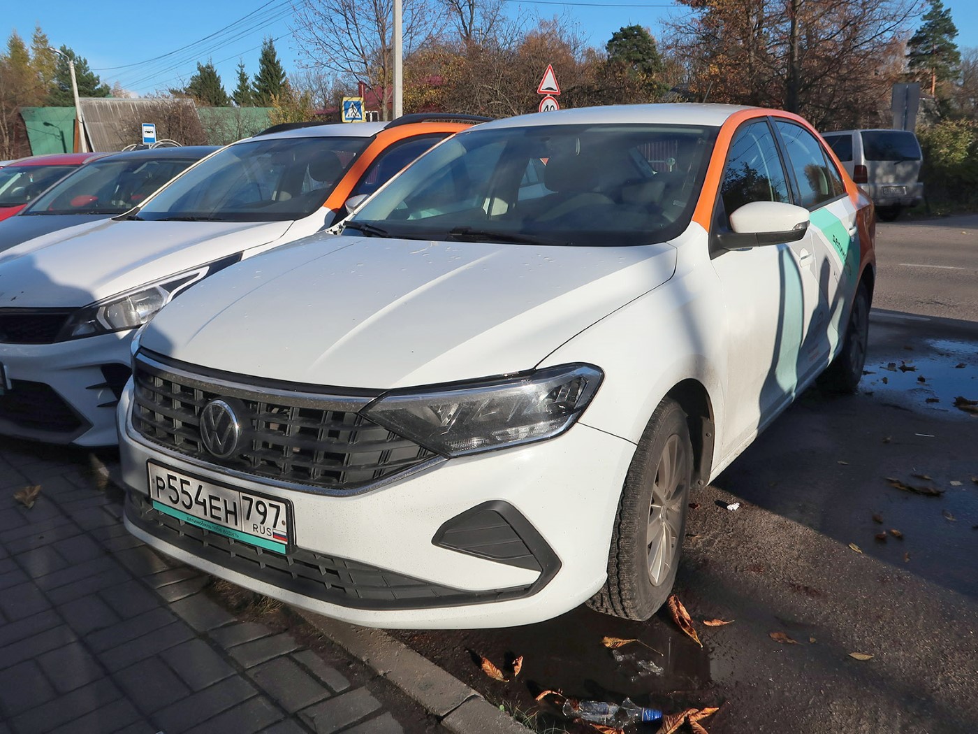 Москва, Volkswagen Polo № Р 554 ЕН 797