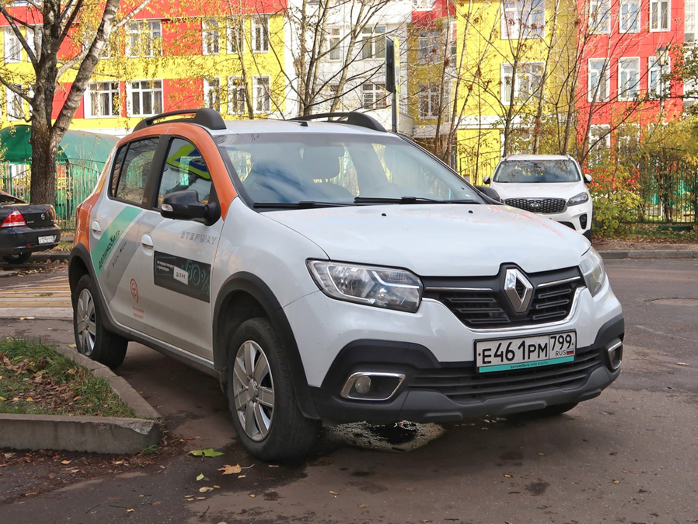Москва, Renault Sandero № Е 461 РМ 799