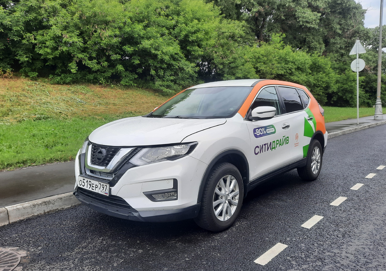 Москва, Nissan X-Trail № О 519 ЕР 797