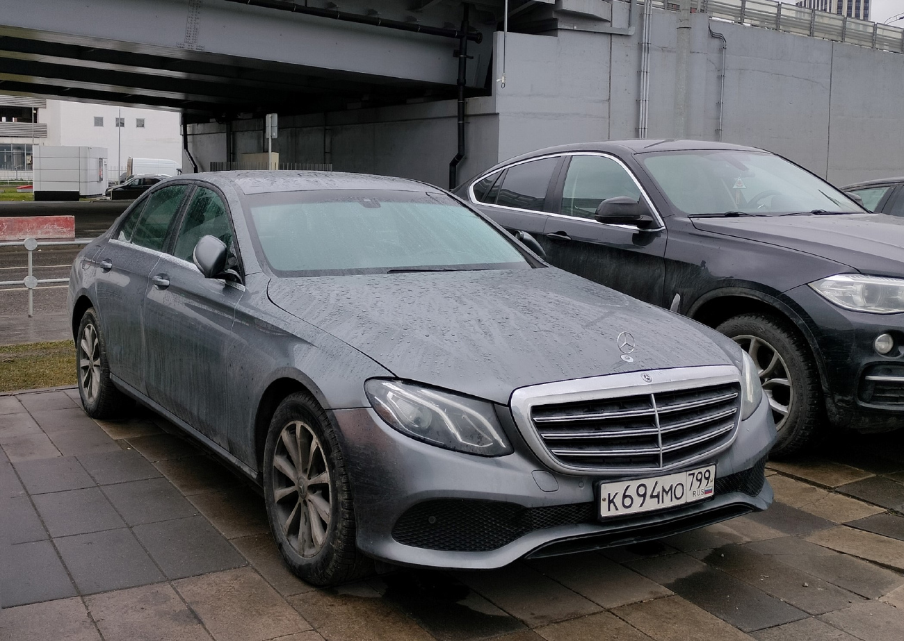 Москва, Mercedes-Benz E-Klasse № К 694 МО 799