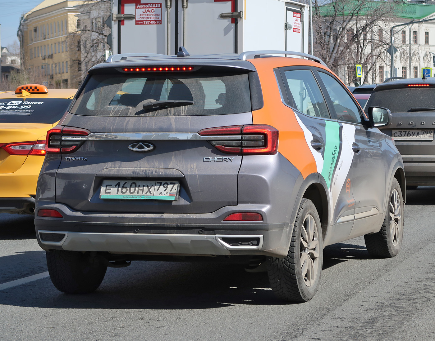 Москва, Chery Tiggo 4 № Е 160 НХ 797