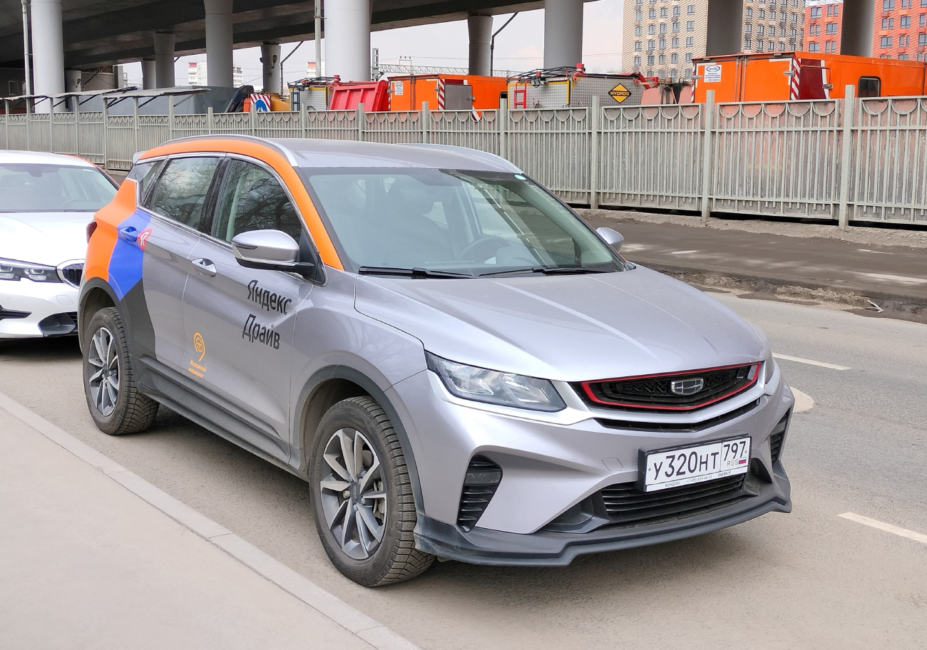 Москва, Geely Coolray № У 320 НТ 797