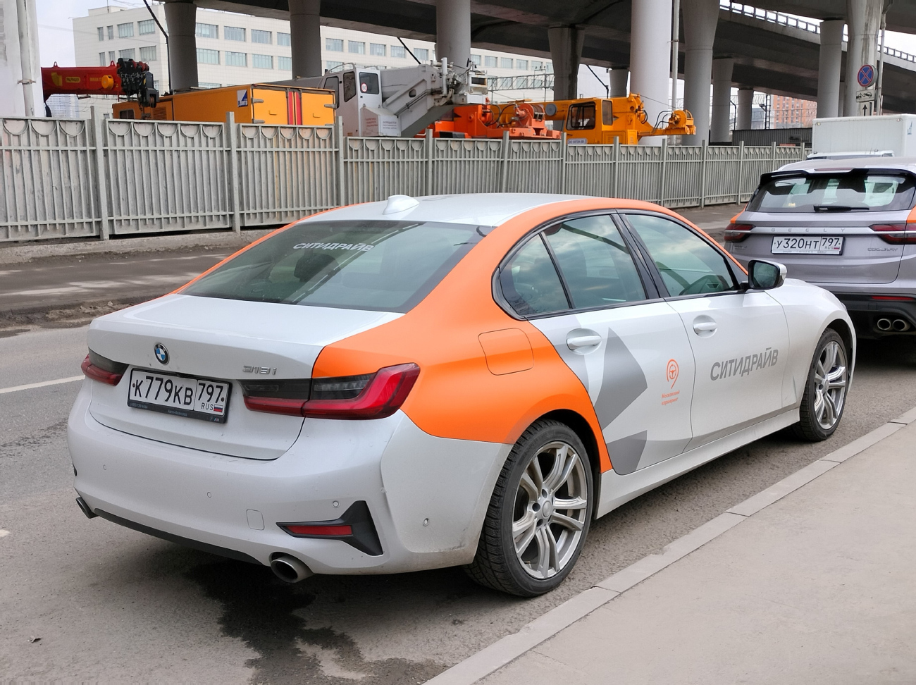Москва, BMW 3 Series № К 779 КВ 797