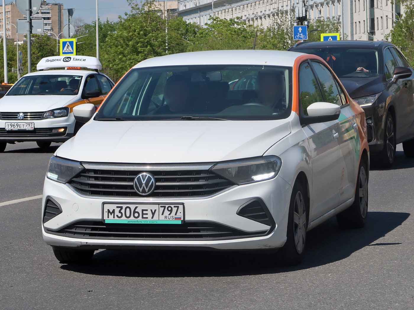 Москва, Volkswagen Polo № М 306 ЕУ 797