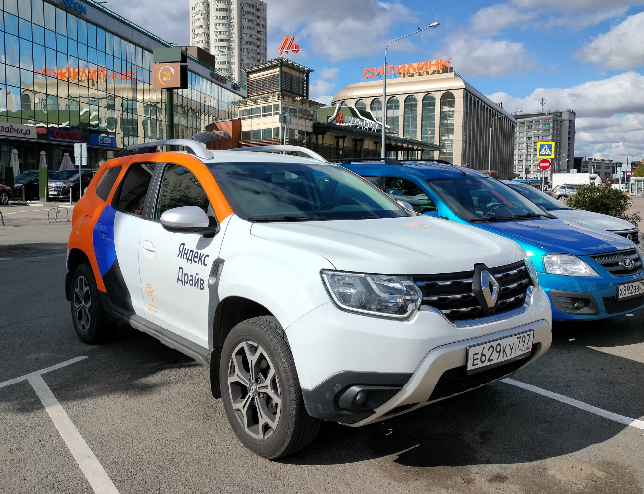 Москва, Renault Duster № Е 629 КУ 797