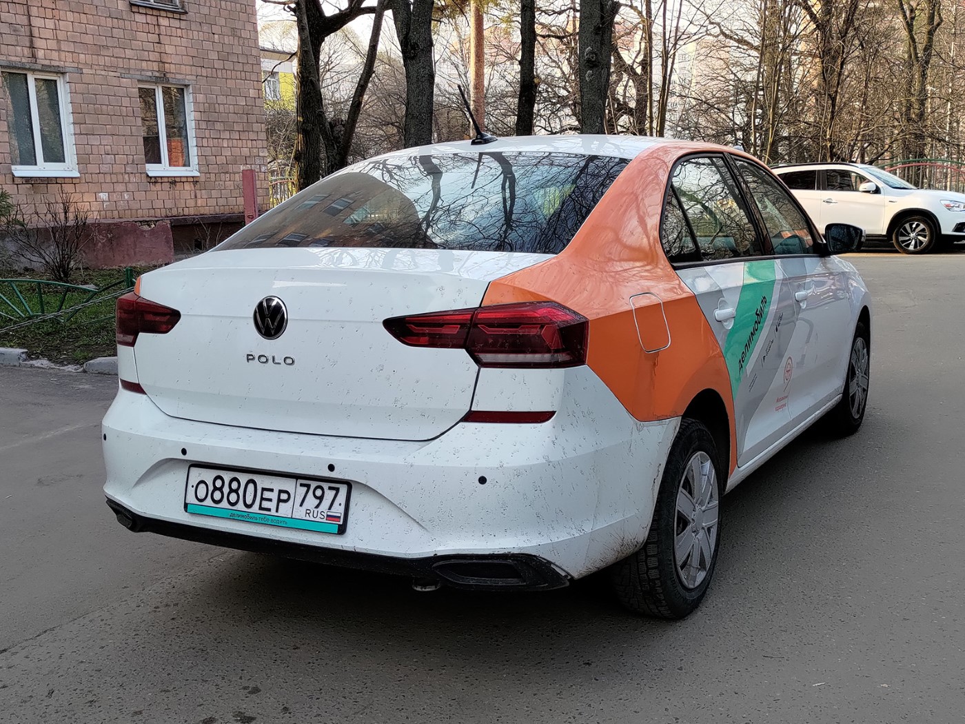 Москва, Volkswagen Polo № О 880 ЕР 797