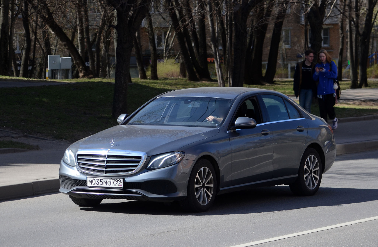 Москва, Mercedes-Benz E-Klasse № М 035 МО 799