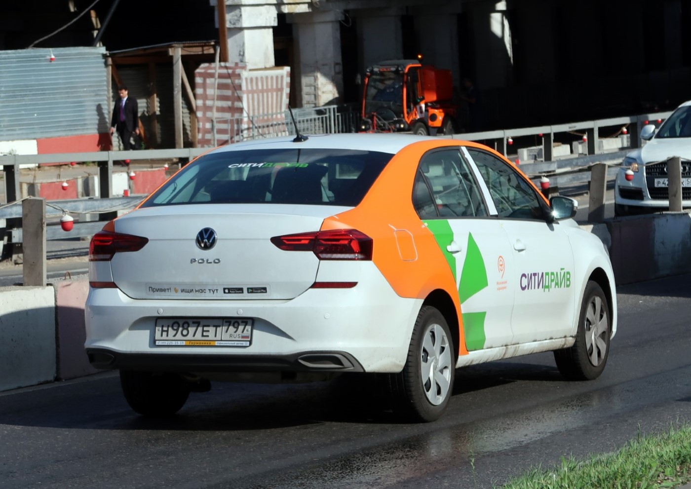 Москва, Volkswagen Polo № Н 987 ЕТ 797