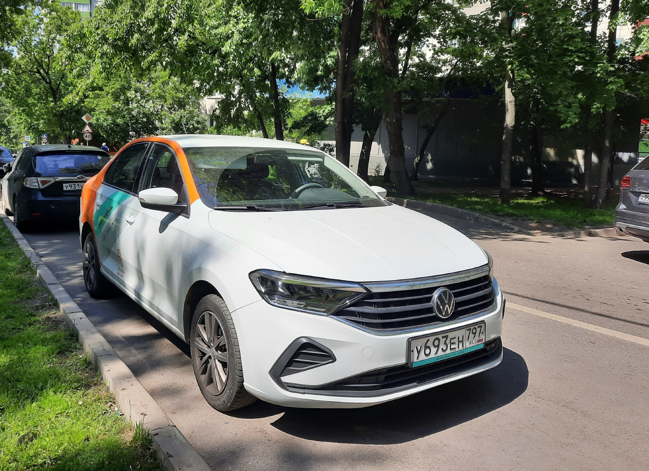 Москва, Volkswagen Polo № У 693 ЕН 797