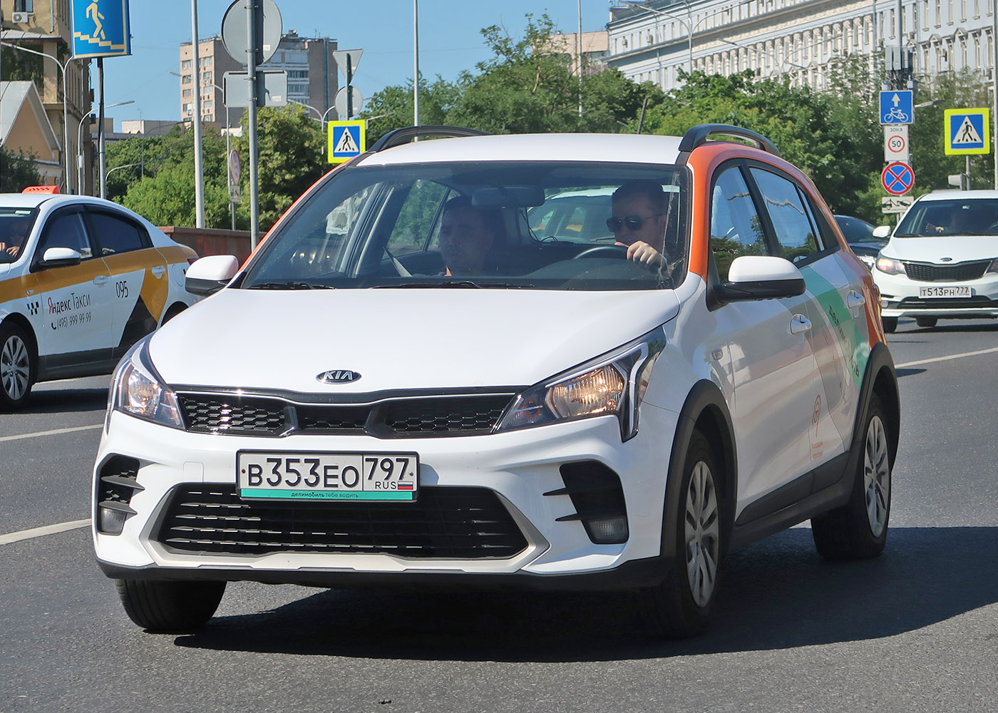 Москва, KIA Rio № В 353 ЕО 797