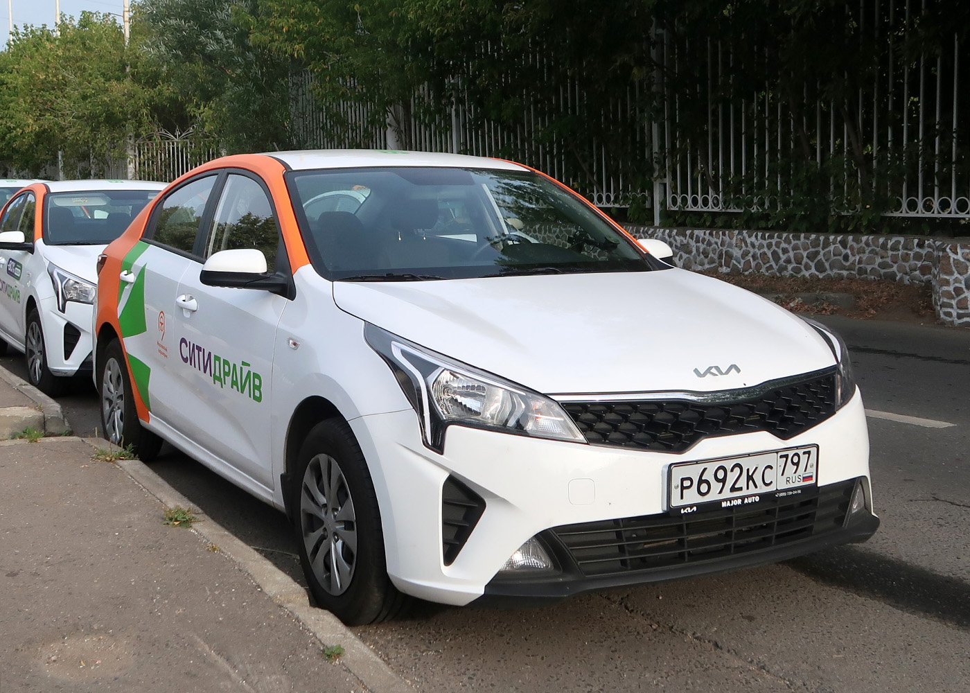 Москва, KIA Rio № Р 692 КС 797