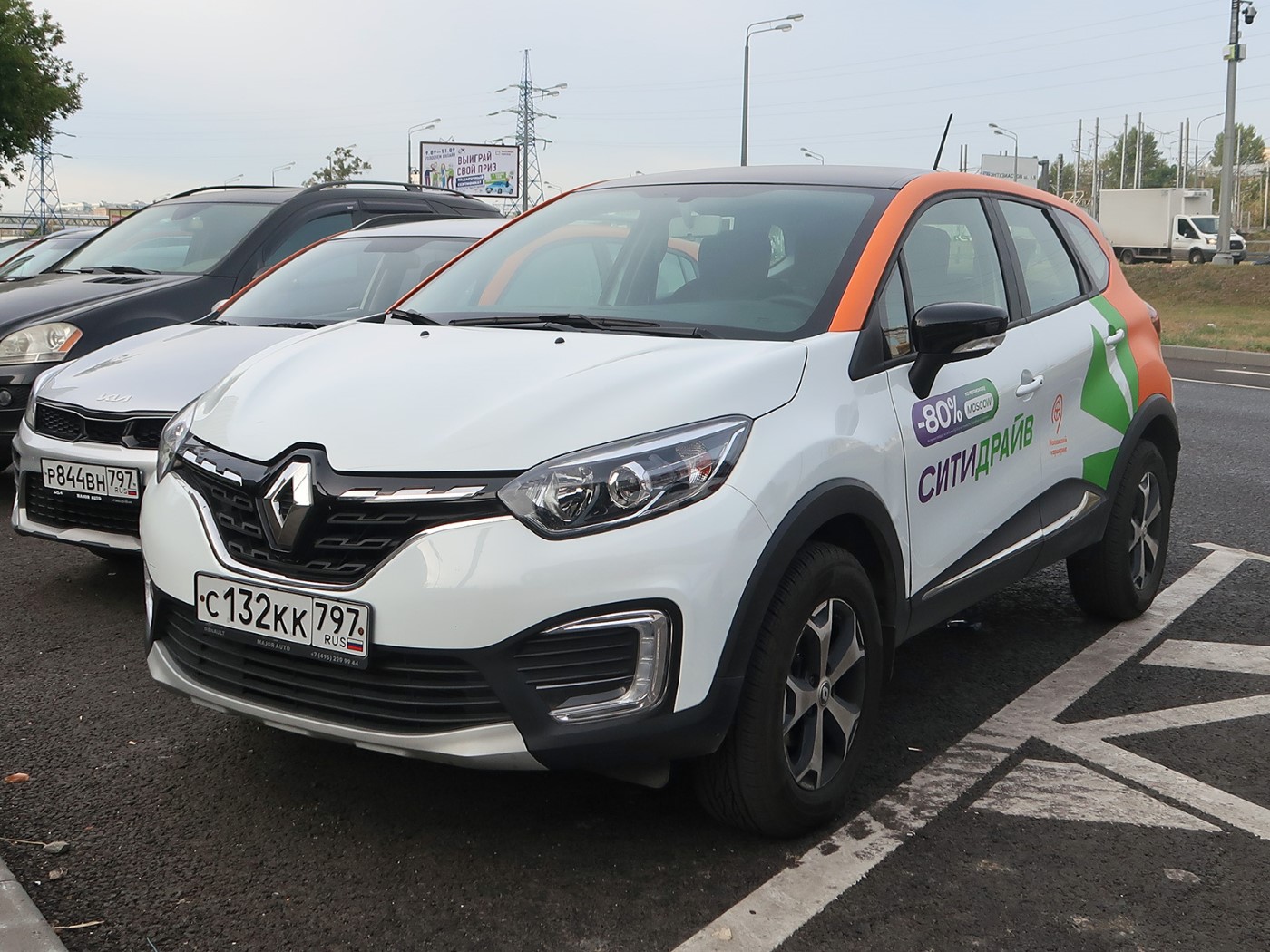 Москва, Renault Kaptur № С 132 КК 797