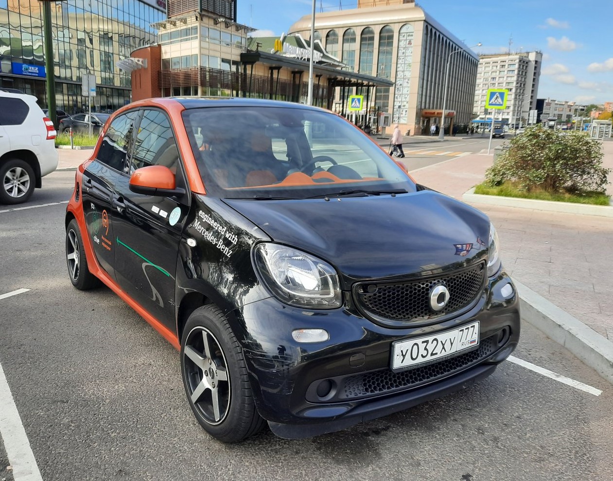 Москва, Smart ForFour № У 032 ХУ 777