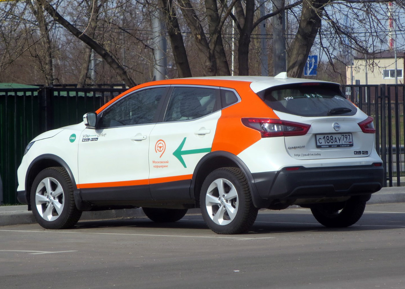 Москва, Nissan Qashqai № С 188 АУ 797