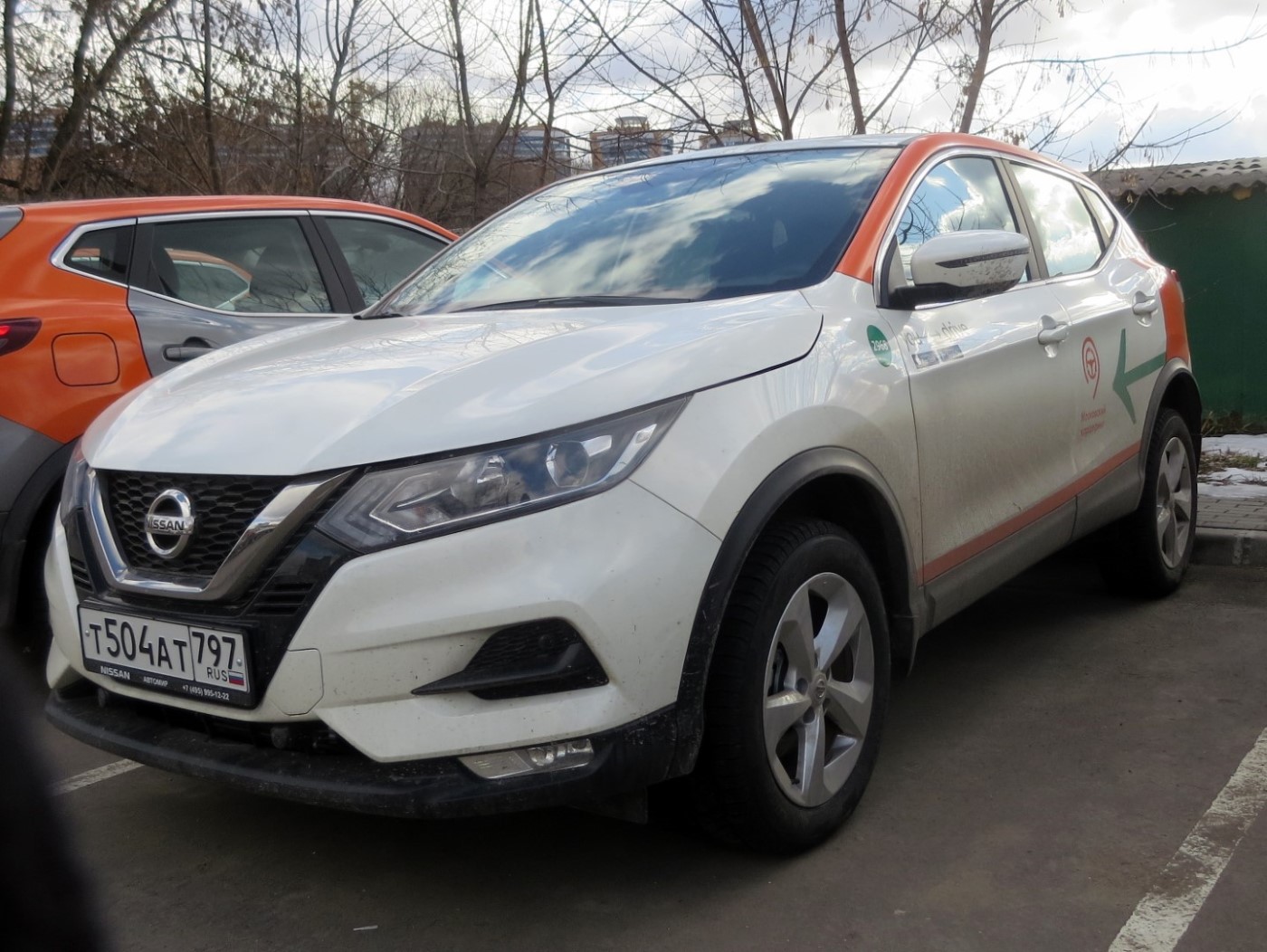 Москва, Nissan Qashqai № Т 504 АТ 797