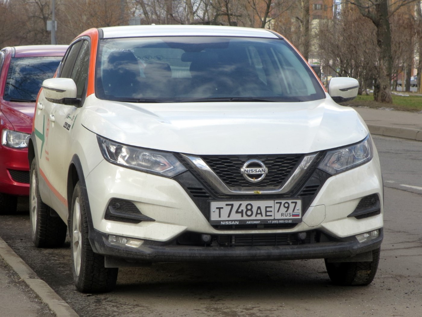 Москва, Nissan Qashqai № Т 748 АЕ 797