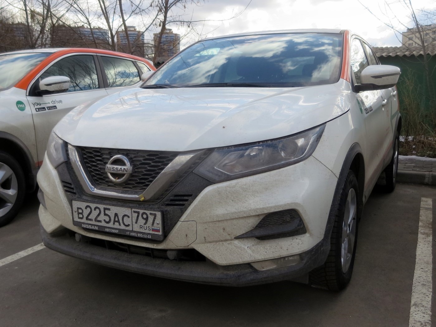 Москва, Nissan Qashqai № В 225 АС 797