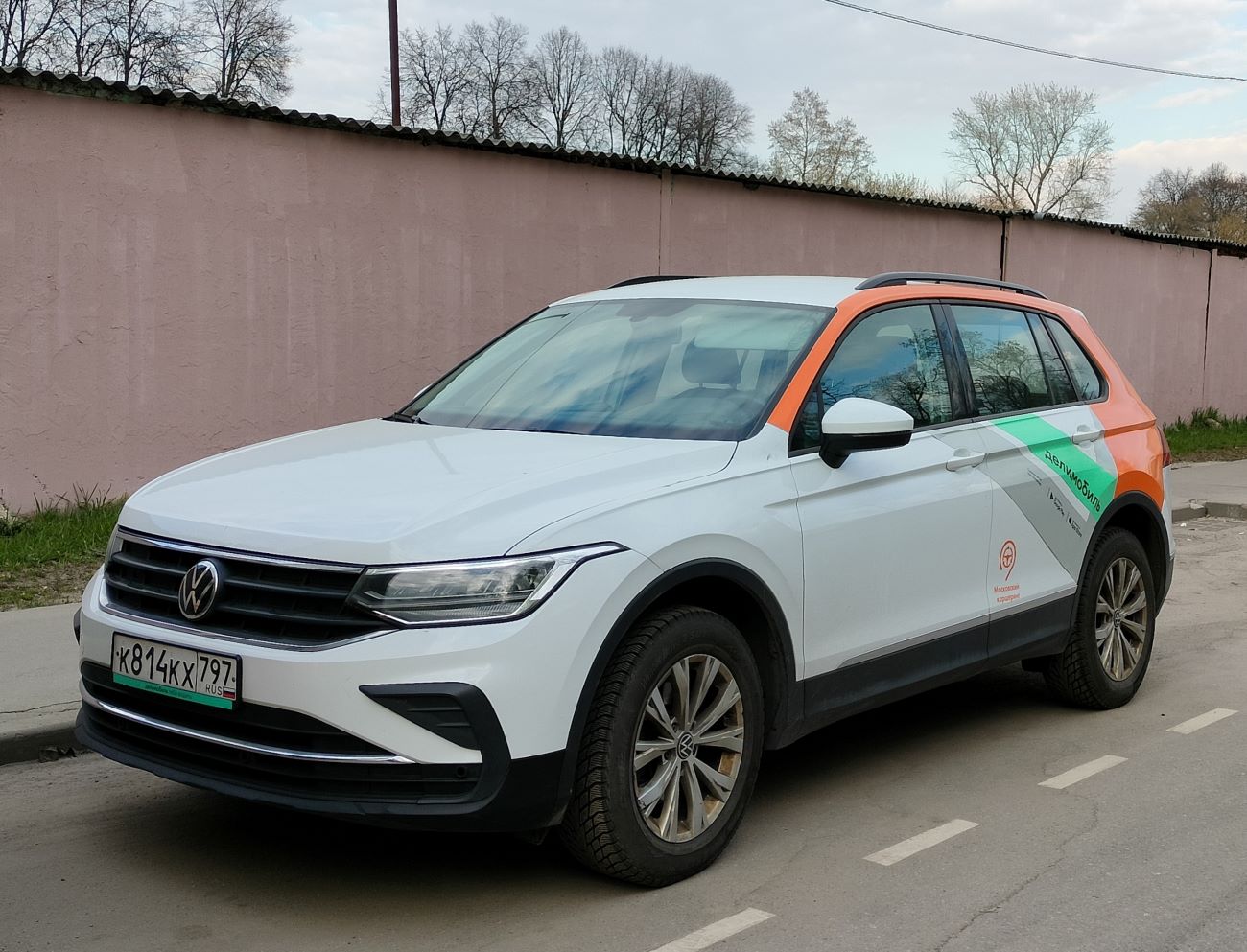 Москва, Volkswagen Tiguan № К 814 КХ 797
