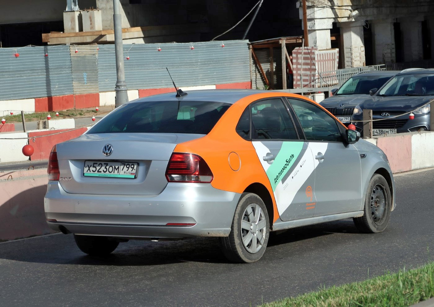 Москва, Volkswagen Polo № Х 523 ОМ 799
