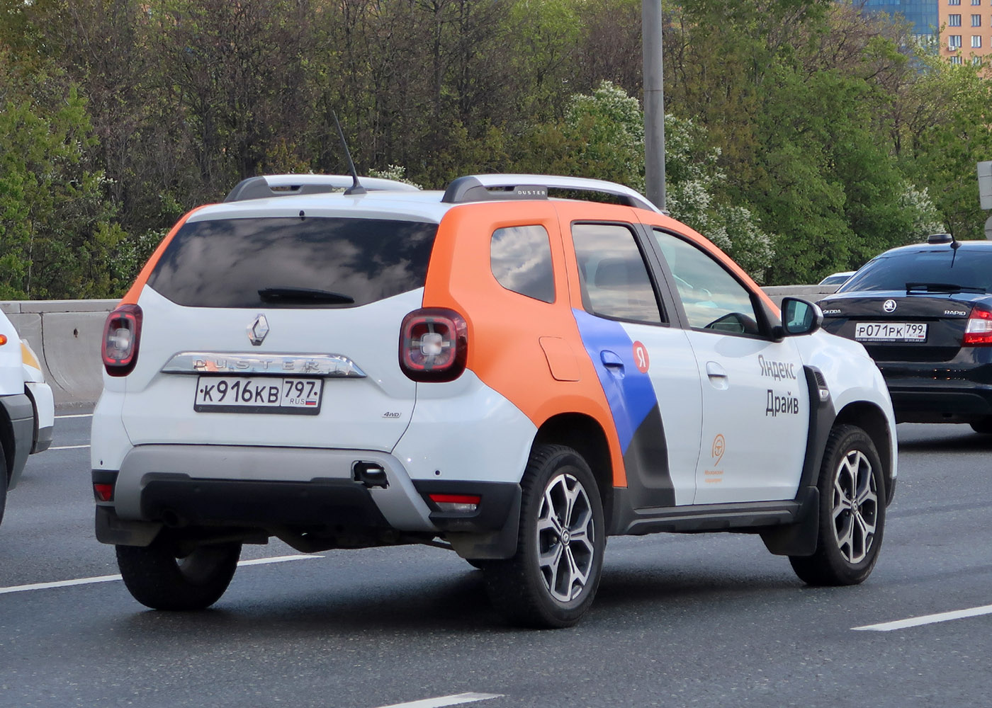 Москва, Renault Duster № К 916 КВ 797