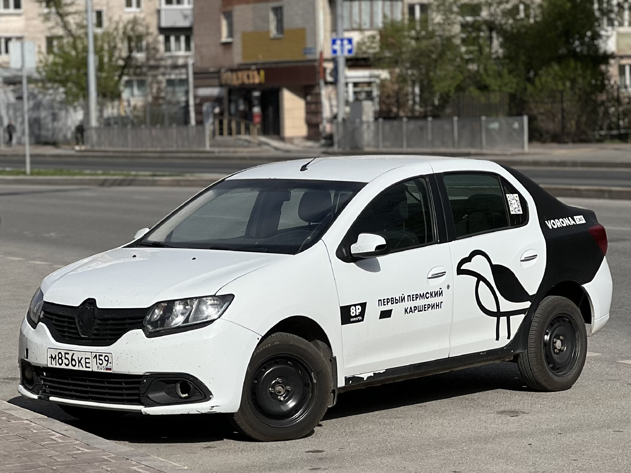 Пермь, Renault Logan № М 856 КЕ 159