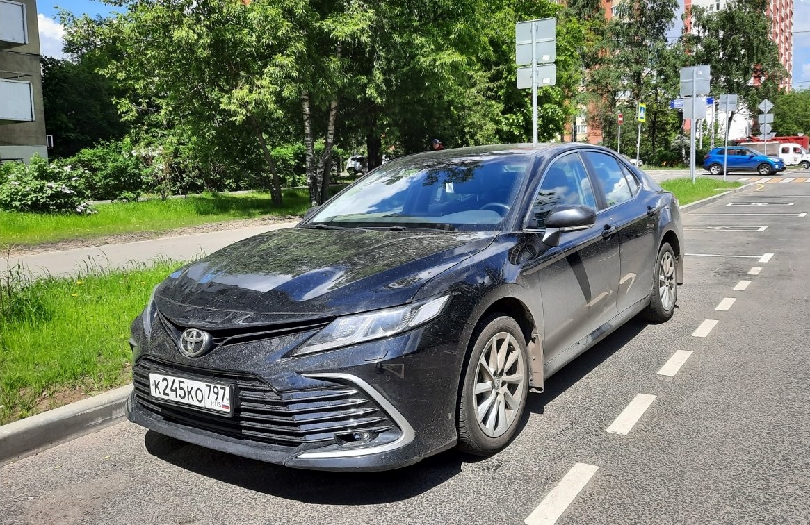 Москва, Toyota Camry № К 245 КО 797