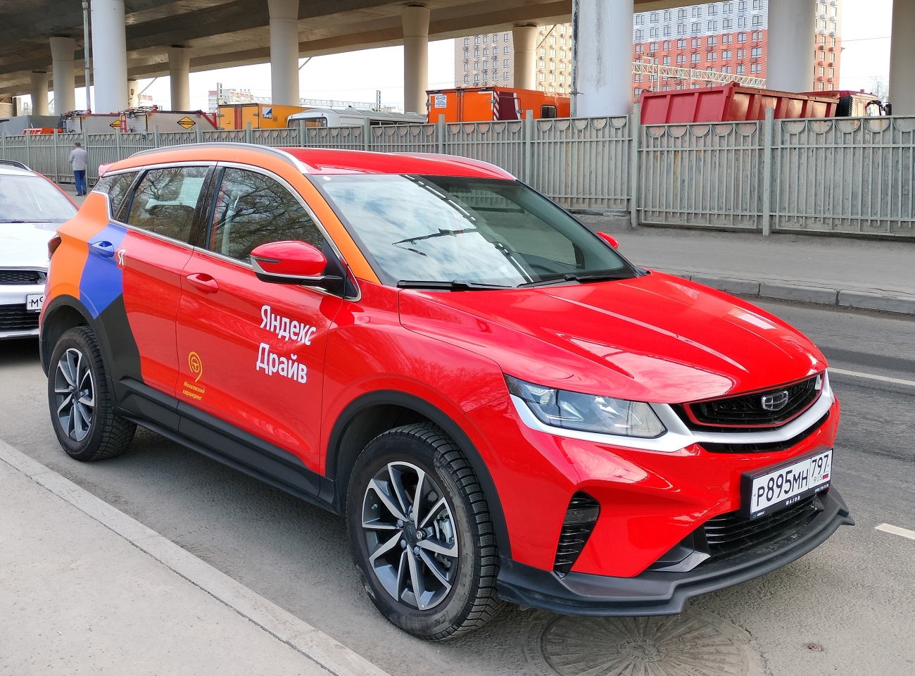Москва, Geely Coolray № Р 895 МН 797