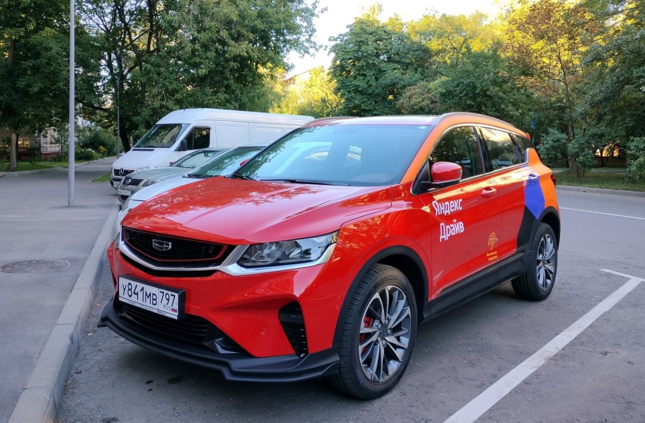 Москва, Geely Coolray № У 841 МВ 797