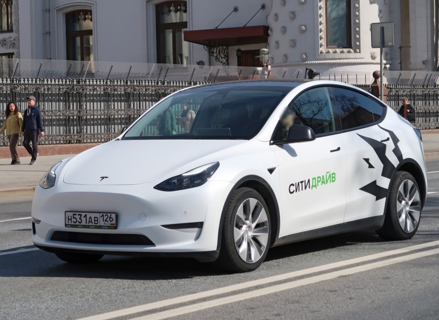 Москва, Tesla Model Y № Н 531 АВ 126