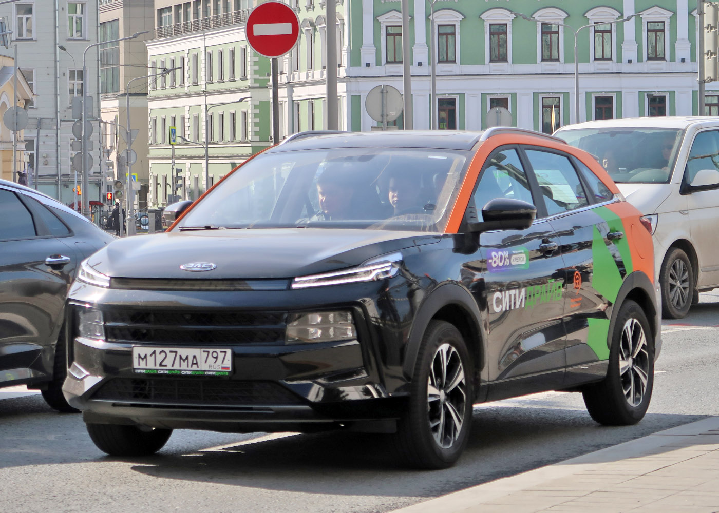 Москва, JAC JS6 № М 127 МА 797