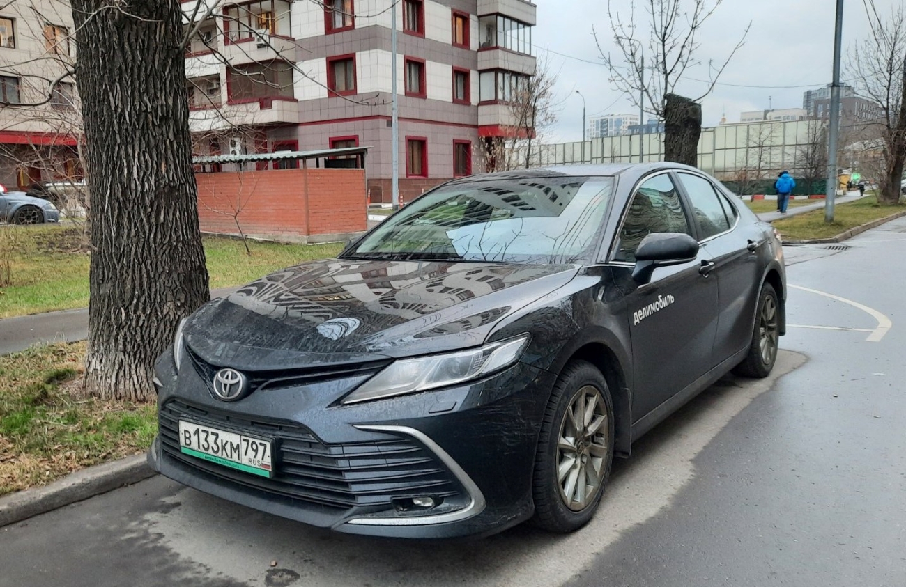 Москва, Toyota Camry № В 133 КМ 797