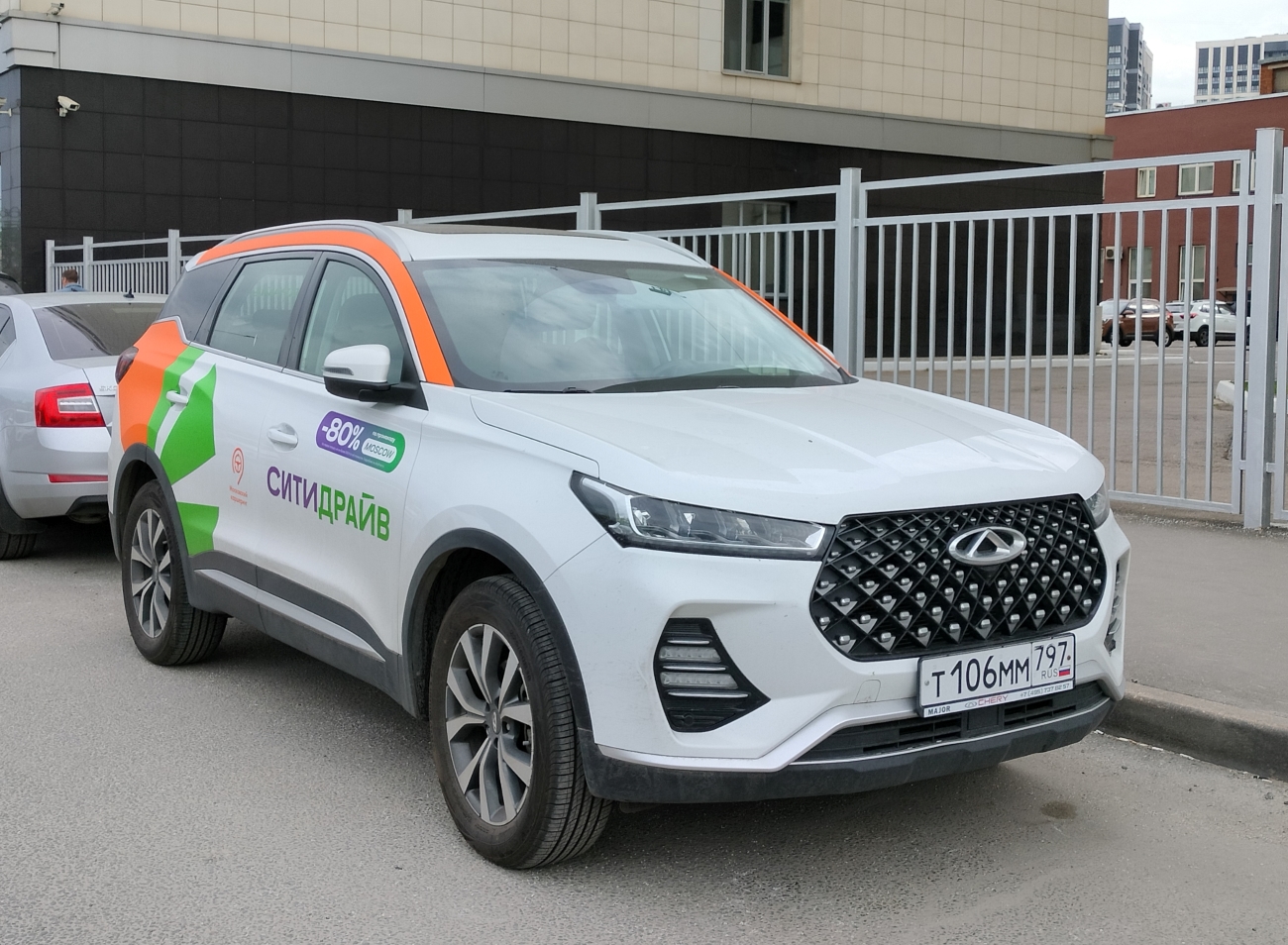 Москва, Chery Tiggo 7 № Т 106 ММ 797