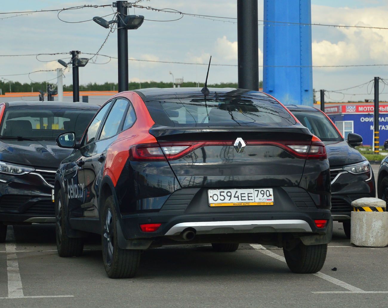 Москва, Renault Arkana № О 594 ЕЕ 790