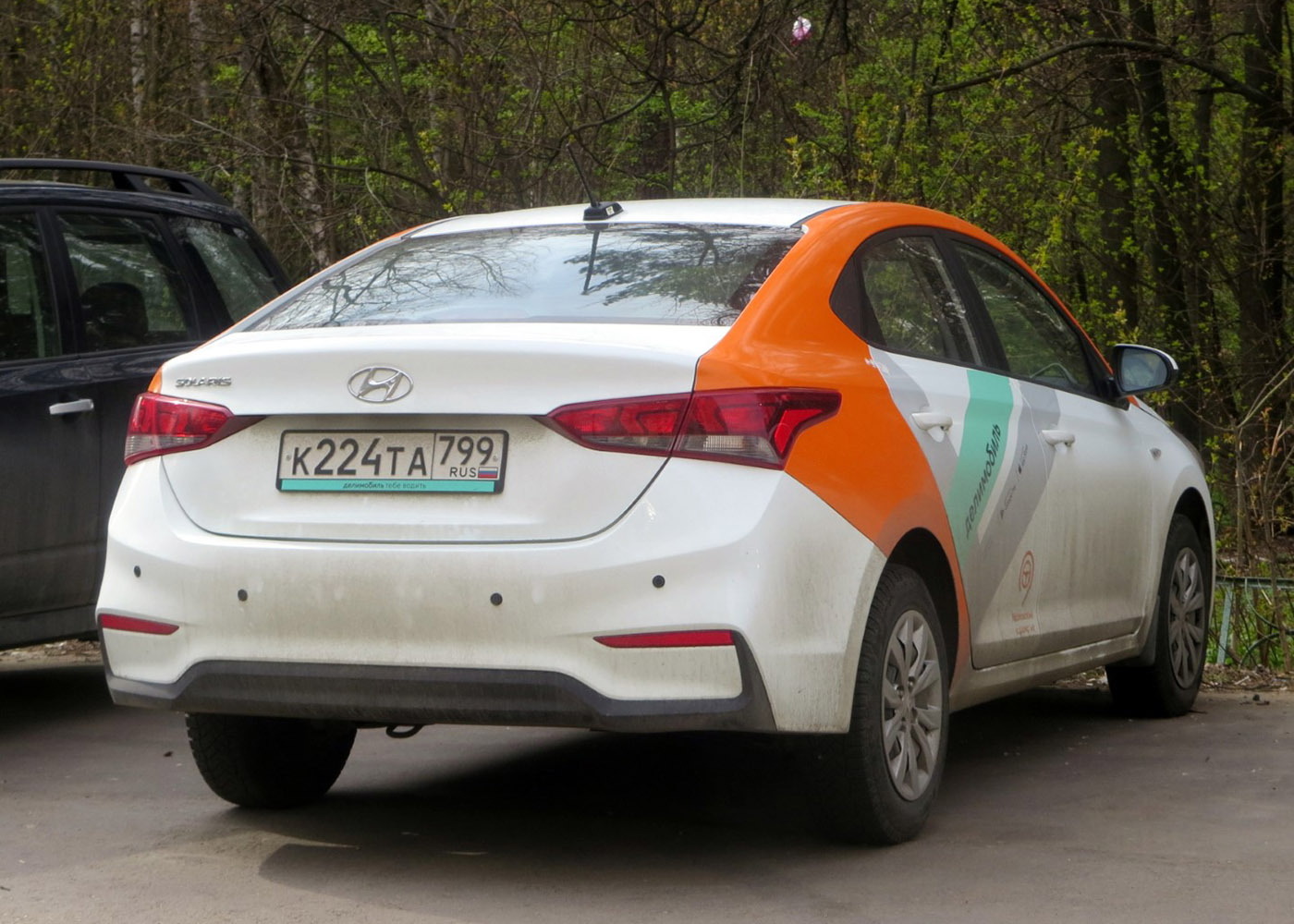 Москва, Hyundai Solaris № К 224 ТА 799