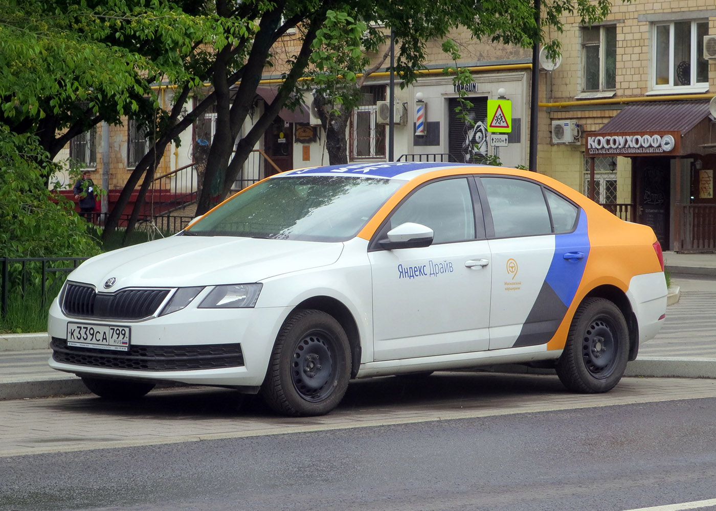 Москва, Škoda Octavia № К 339 СА 799
