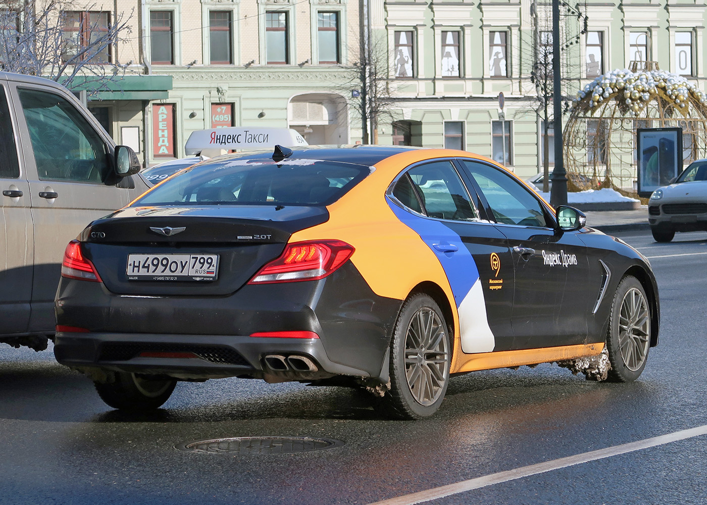 Москва, Genesis G70 № Н 499 ОУ 799